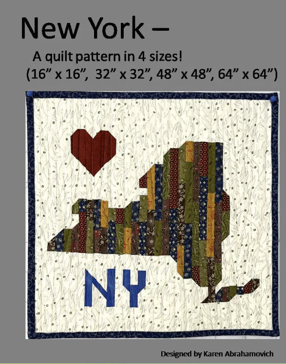New Quilt Printed Pattern Packet