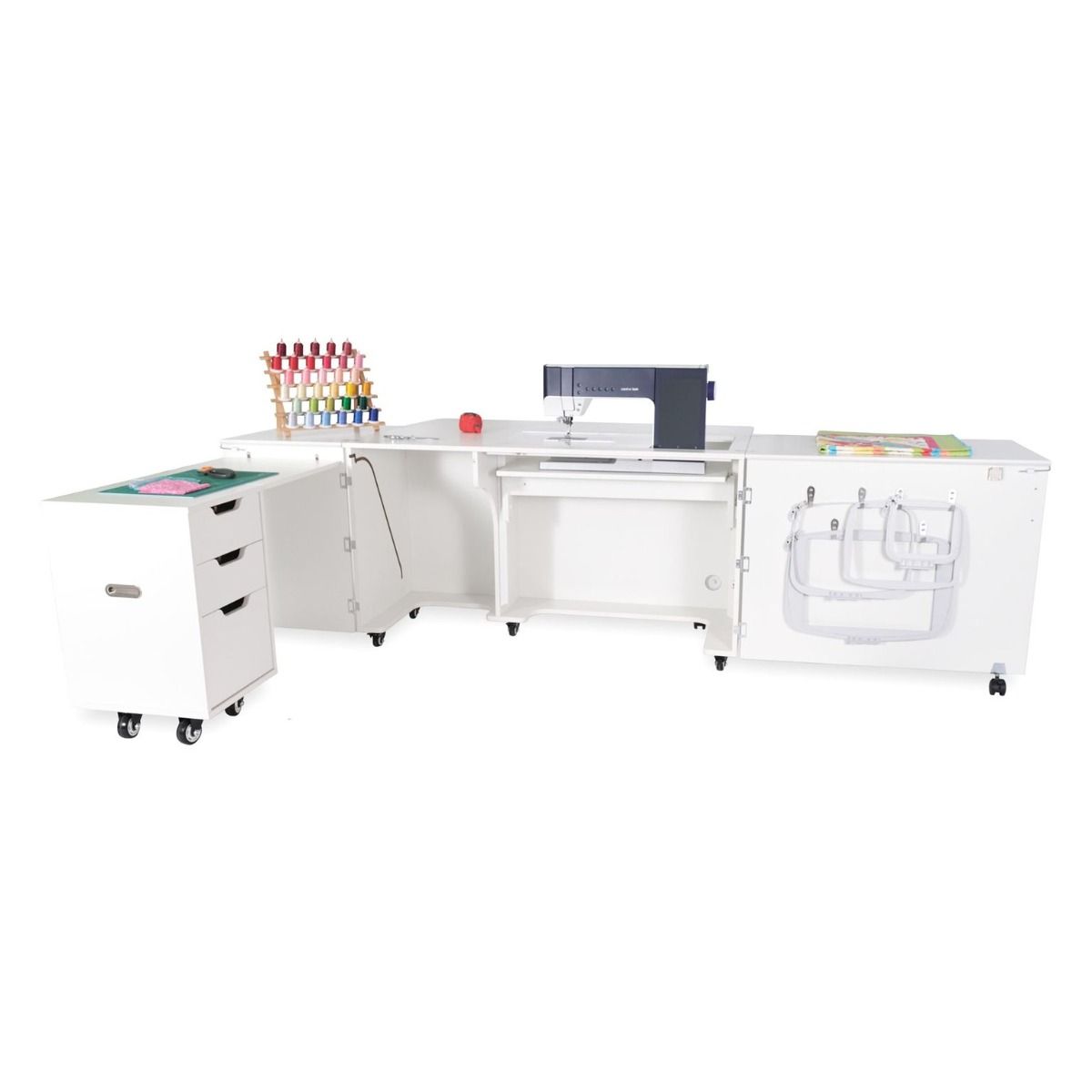 Arrow Kangaroo Outback ELECTRIC Lift Sewing Machine Cabinet