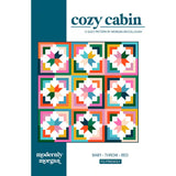 Cozy Cabin Quilt Pattern, multiple sizes