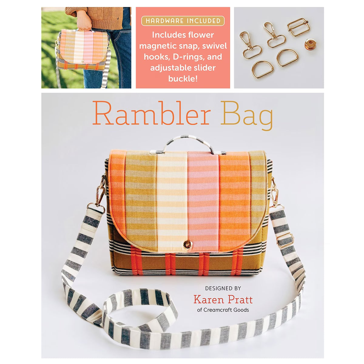 Rambler Bag Pattern - Includes Hardware