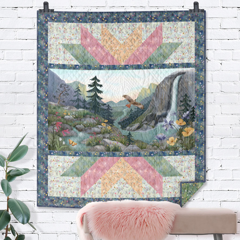 Serenity by Clothworks Quilt kit