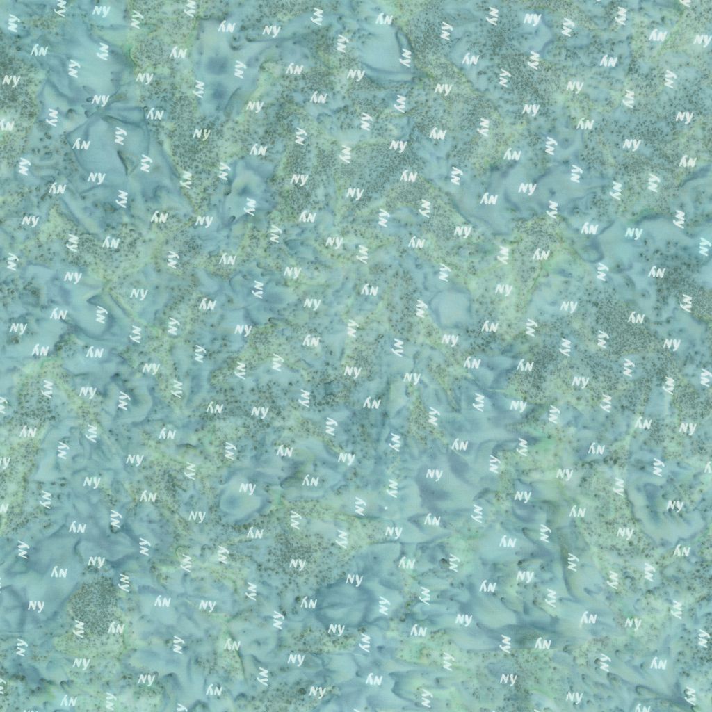 All New York Shop Hop NY Small Seafoam Splash from Riley Blake, by the yard