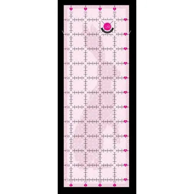 Tula Pink 4.5in x 12.5in Non Slip Rabbit Ruler