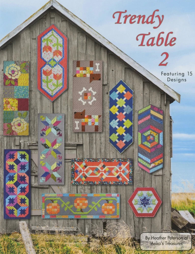 Trendy Table 2 Booklet by Heather Peterson for Anka's Treasures