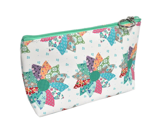 Bee Vintage Vinyl Zipper Pouch By Lori Holt