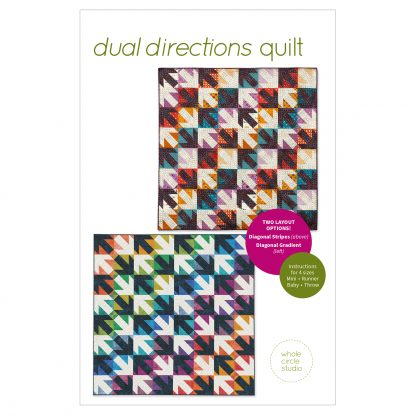 Dual Directions quilt pattern