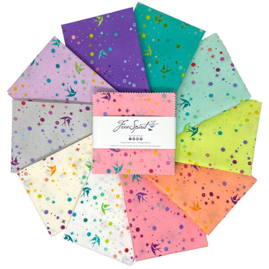 Tula Pink Fairy Dust 5" Square Pack