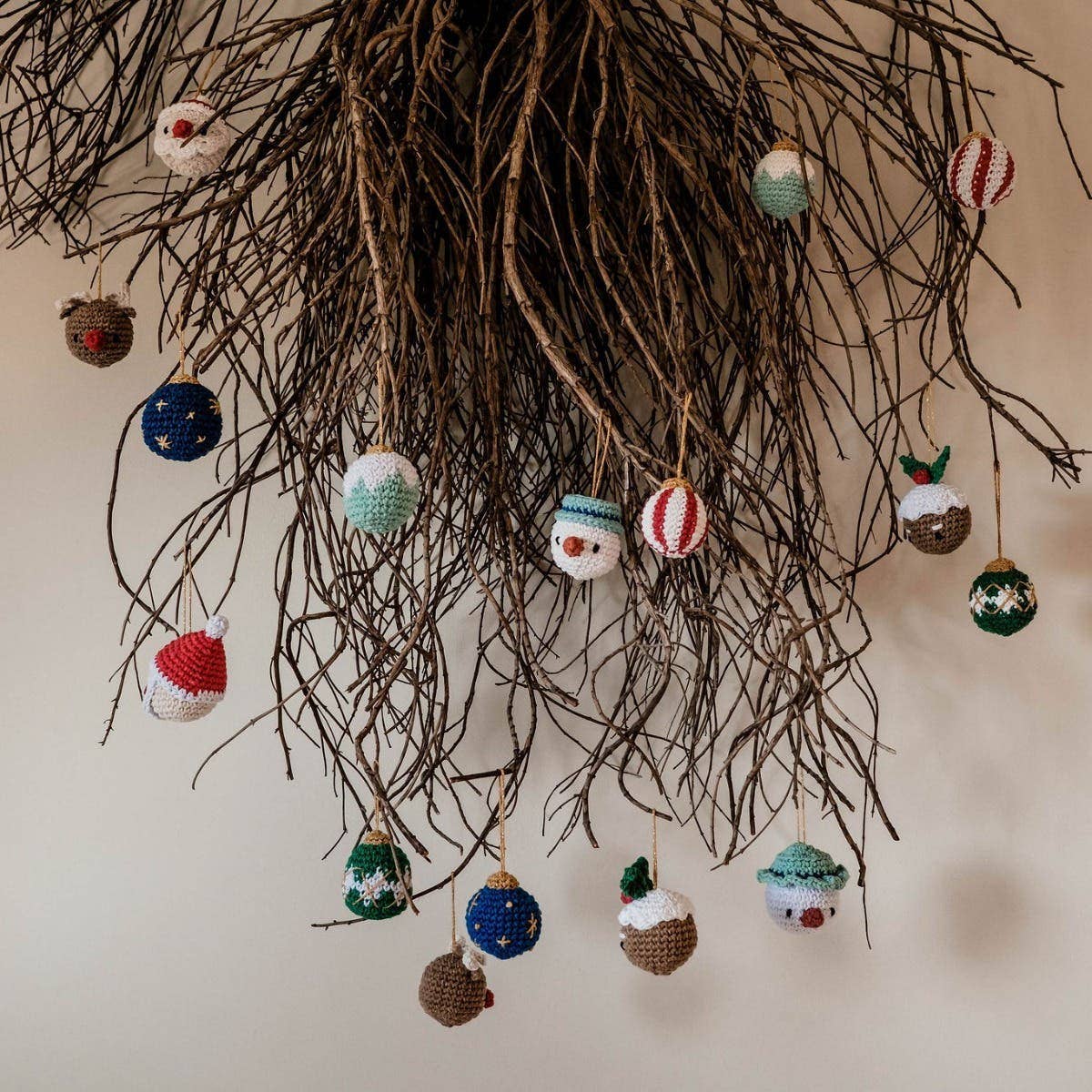 DIY Crochet Kit Xmas Wonderland Baubles