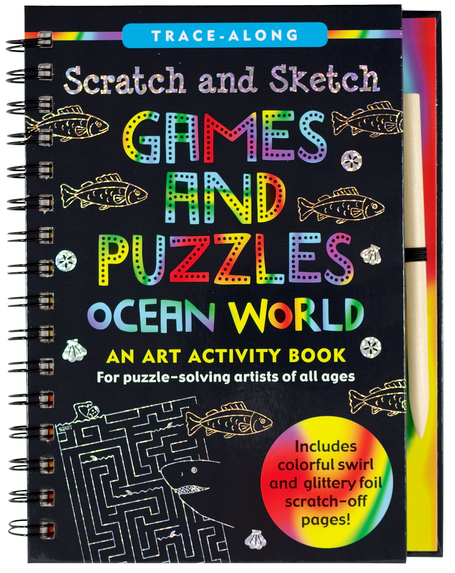 Scratch & Sketch™ Games & Puzzles: Ocean World