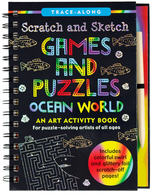 Scratch & Sketch™ Games & Puzzles: Ocean World