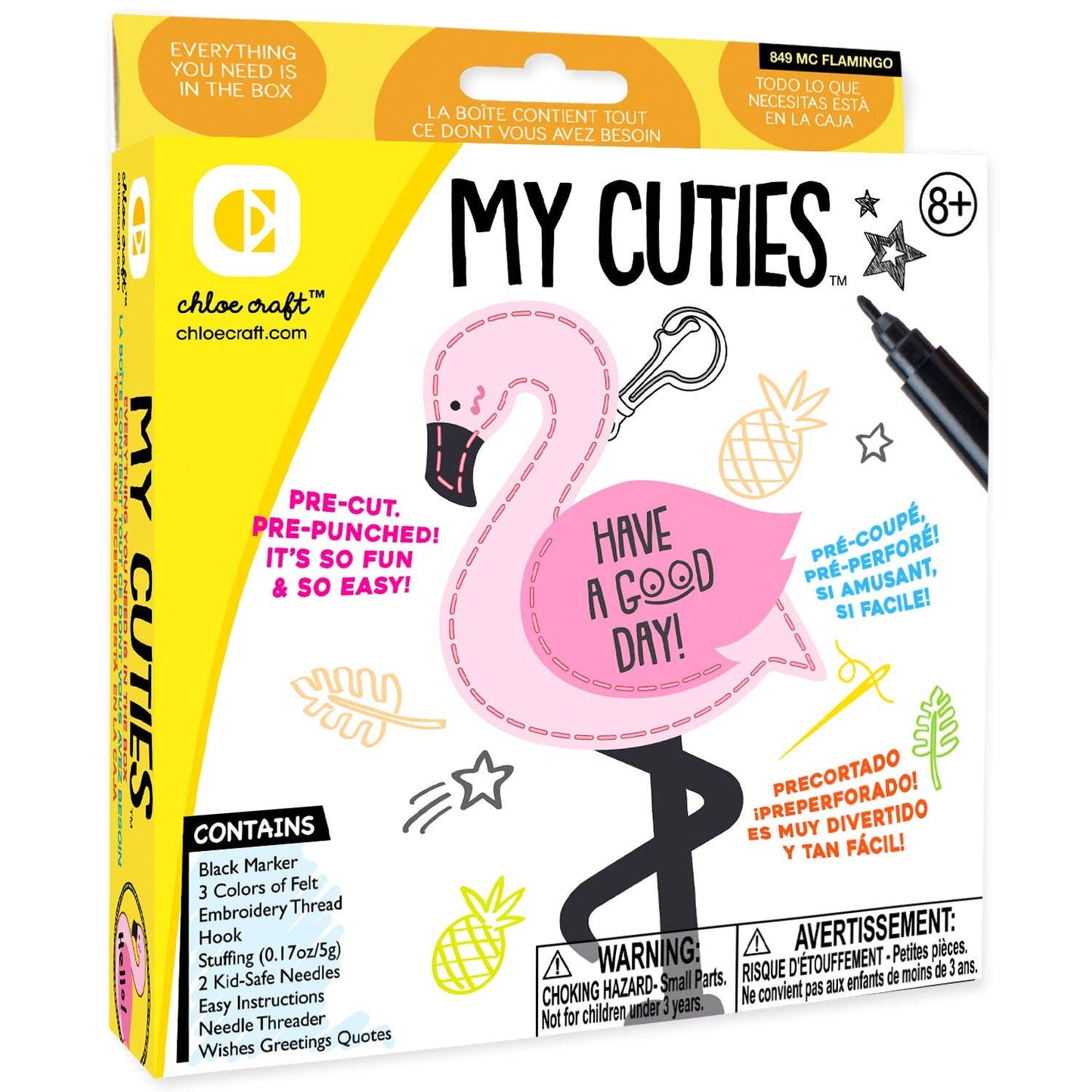Kids Craft Sewing Kit Birthday Gifts Creative Activity