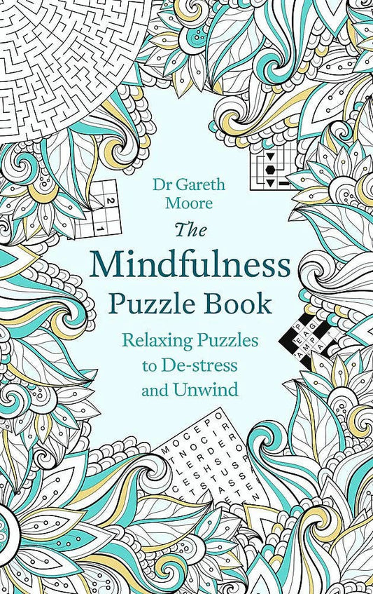 Mindfulness Puzzle Book 1: Relaxing Puzzles to De-stress
