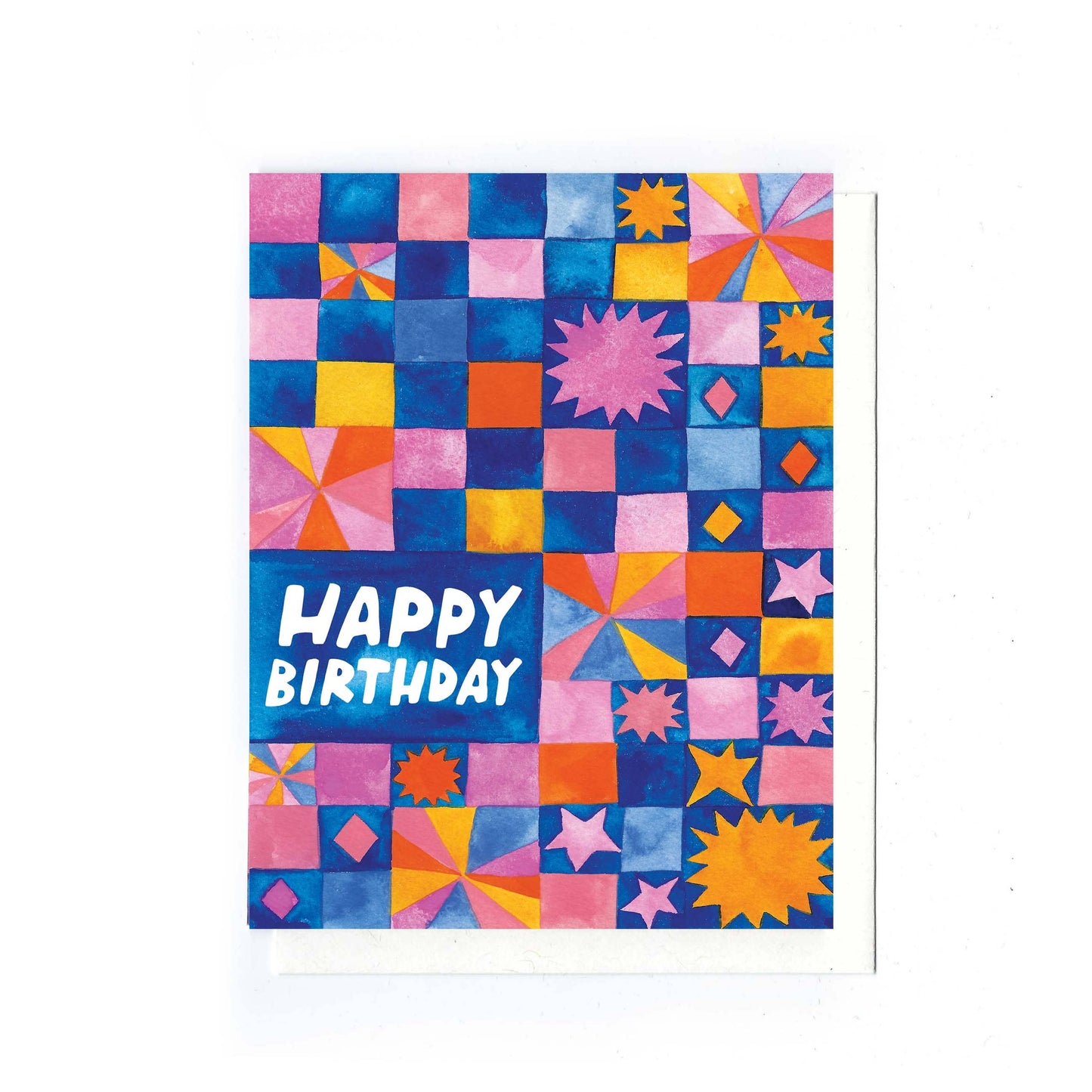 Happy Birthday Quilt - Card