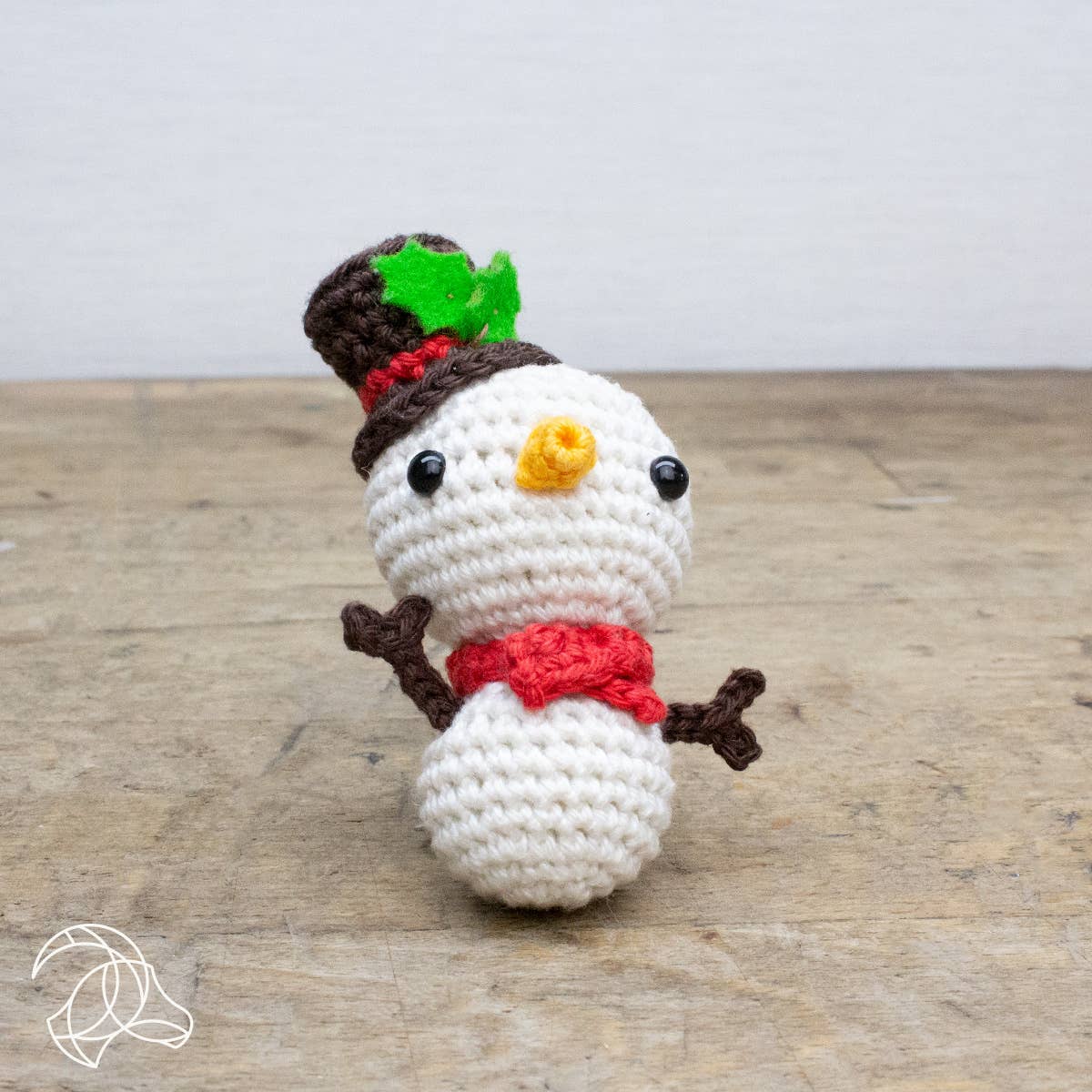 Diy Crochet Kit - Mini Snowman