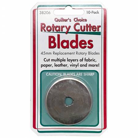 Quilter's Choice Rotary Cutter Blades 45mm
