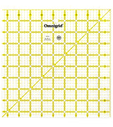 Omnigrid Square Ruler, 9-1/2" x 9-1/2"