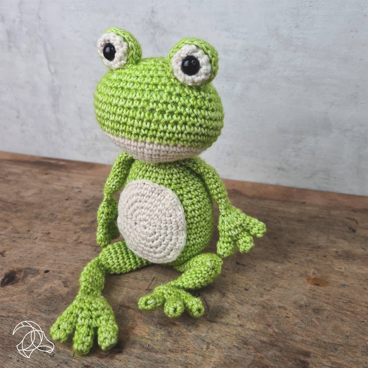 Diy Crochet Kit - Vinny Frog