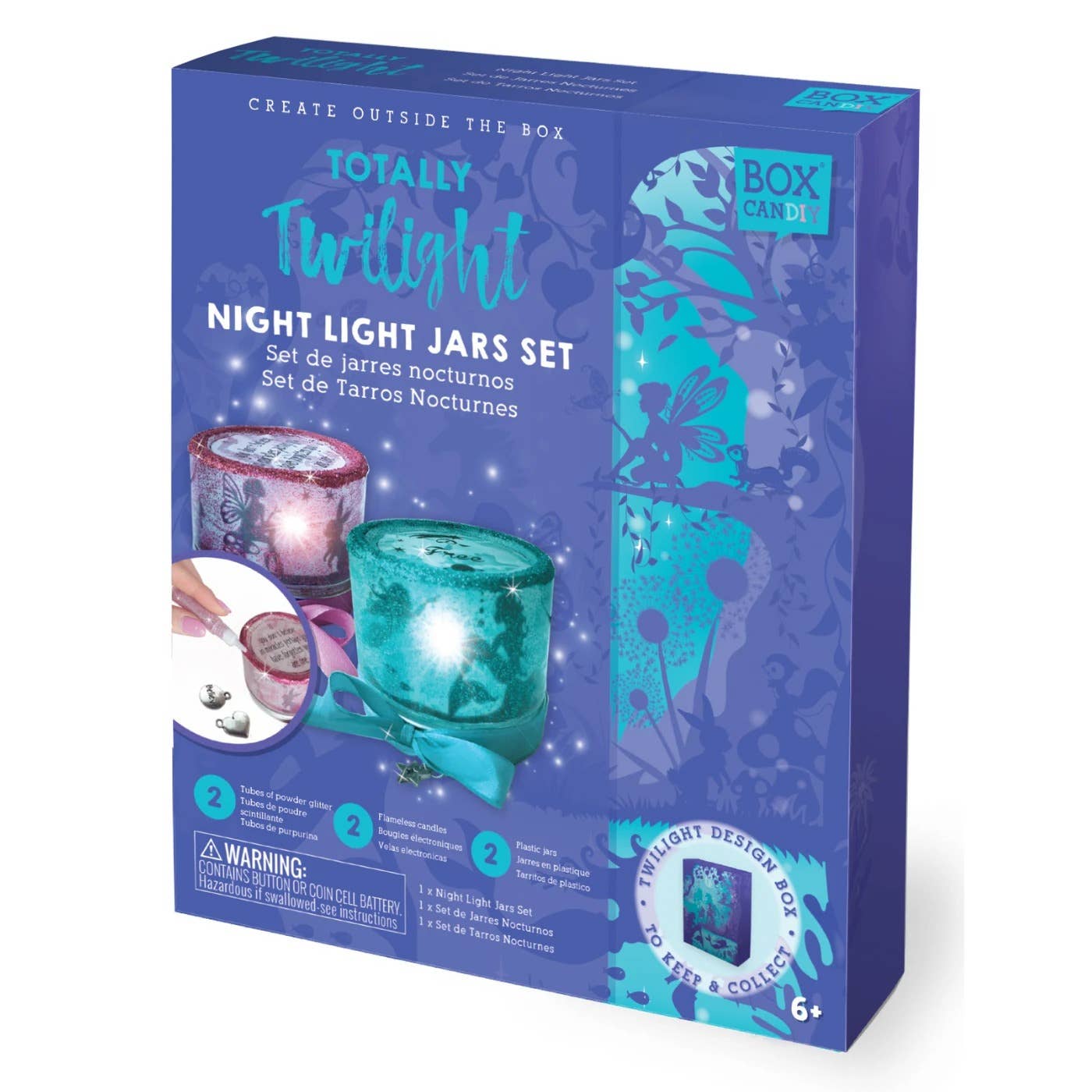 Totally Twilight Night Light Jars Set