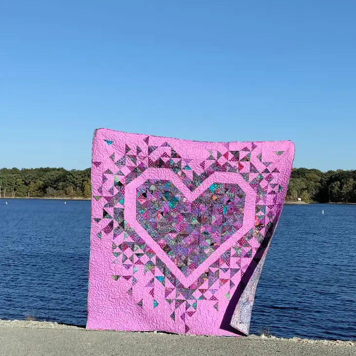 Exploding Heart Quilt Pattern – North Shore Quilting