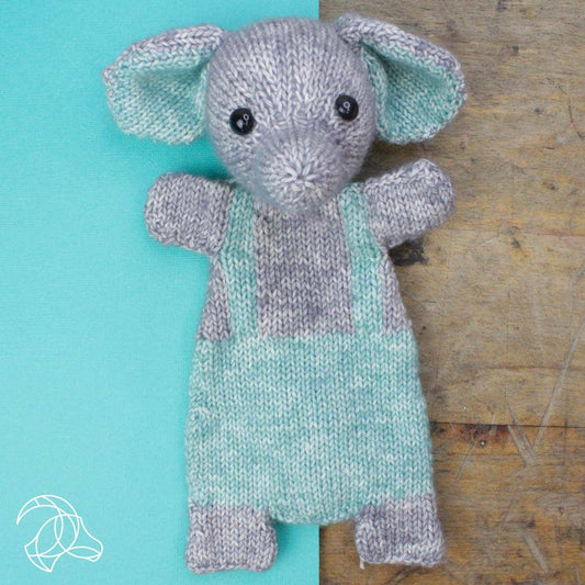 DIY Sonny the elephant Knitting Kit