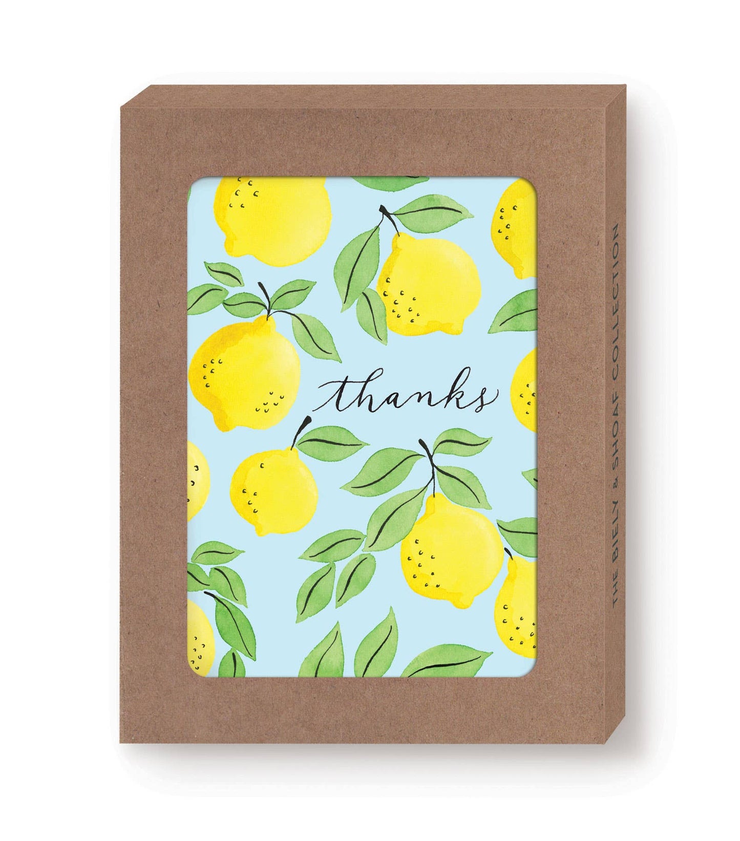 Lemons Boxed Thank You Cards - Set of 10