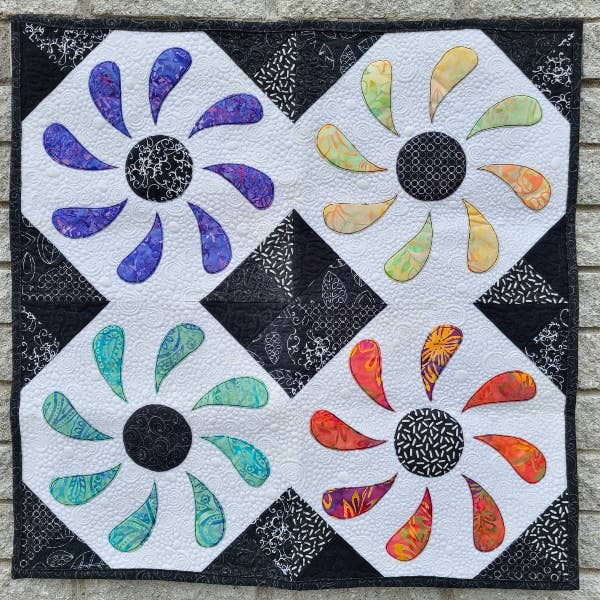 Flower Box quilt pattern