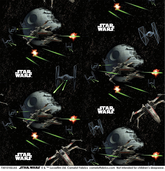 Star Wars Ships -100% Cotton by the Yard