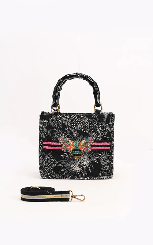 Midnight Moth Handbag