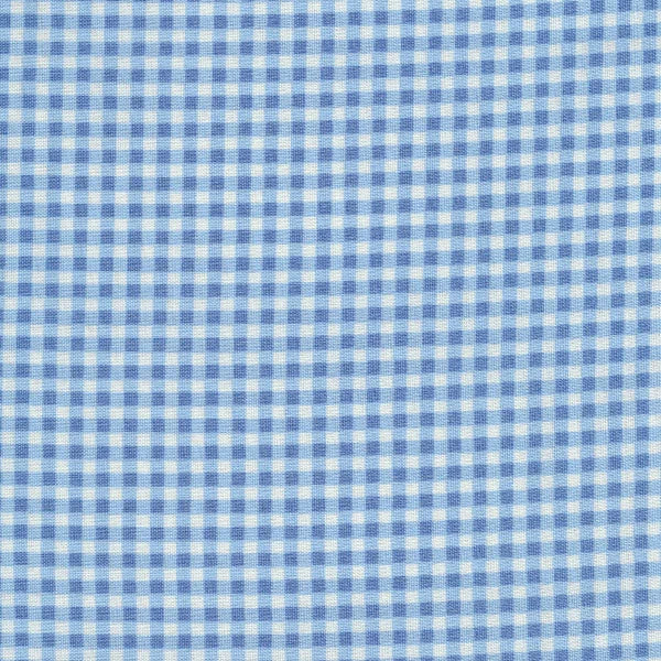 Beautiful Basics 610-B2 Light Blue Gingham Fabric by the Yard