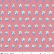 Mulberry Lane Tulips Peony Fabric by the yard-