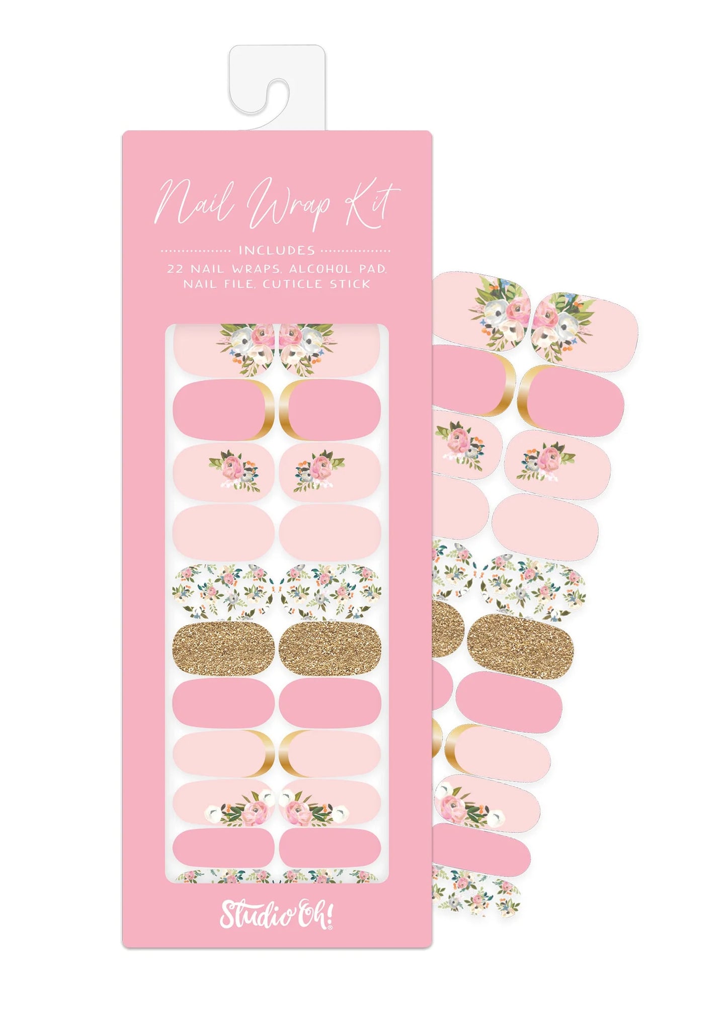 Bella Flora Mani Nail Wrap Kit