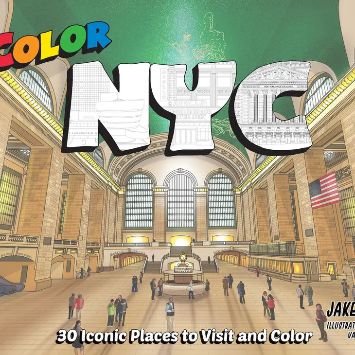 Color NYC coloring book