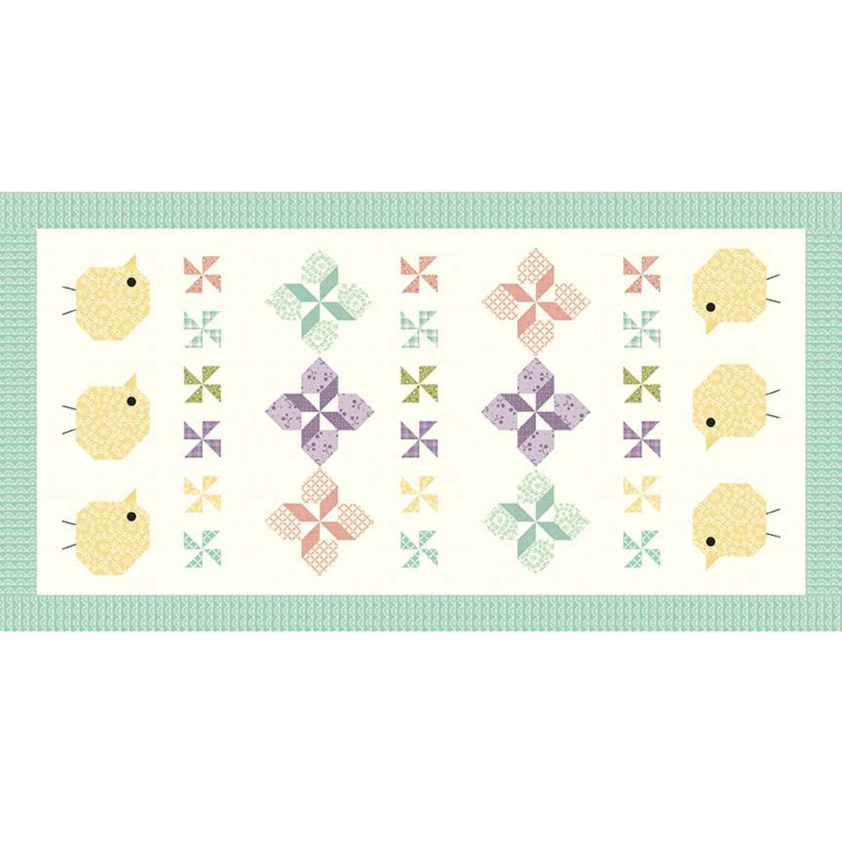 Sandy Gervais New Beginnings Mat and Chick Runner Pattern