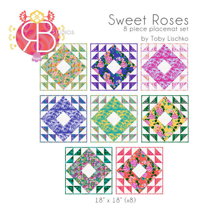 Lovely Day - Sweet Roses Placemats Kit