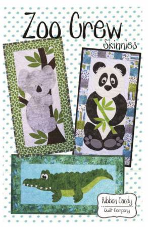 Zoo Crew Seasonal Skinnies - Fusible Applique Pattern