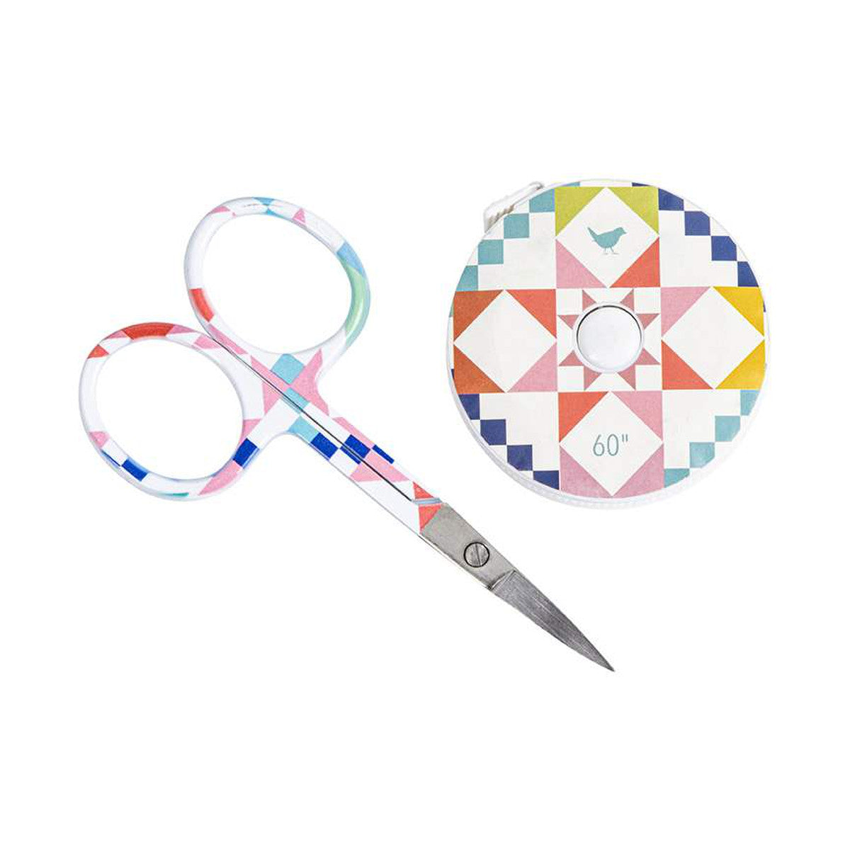 Riley Blake Designs Scissor and Tape Measure Duo