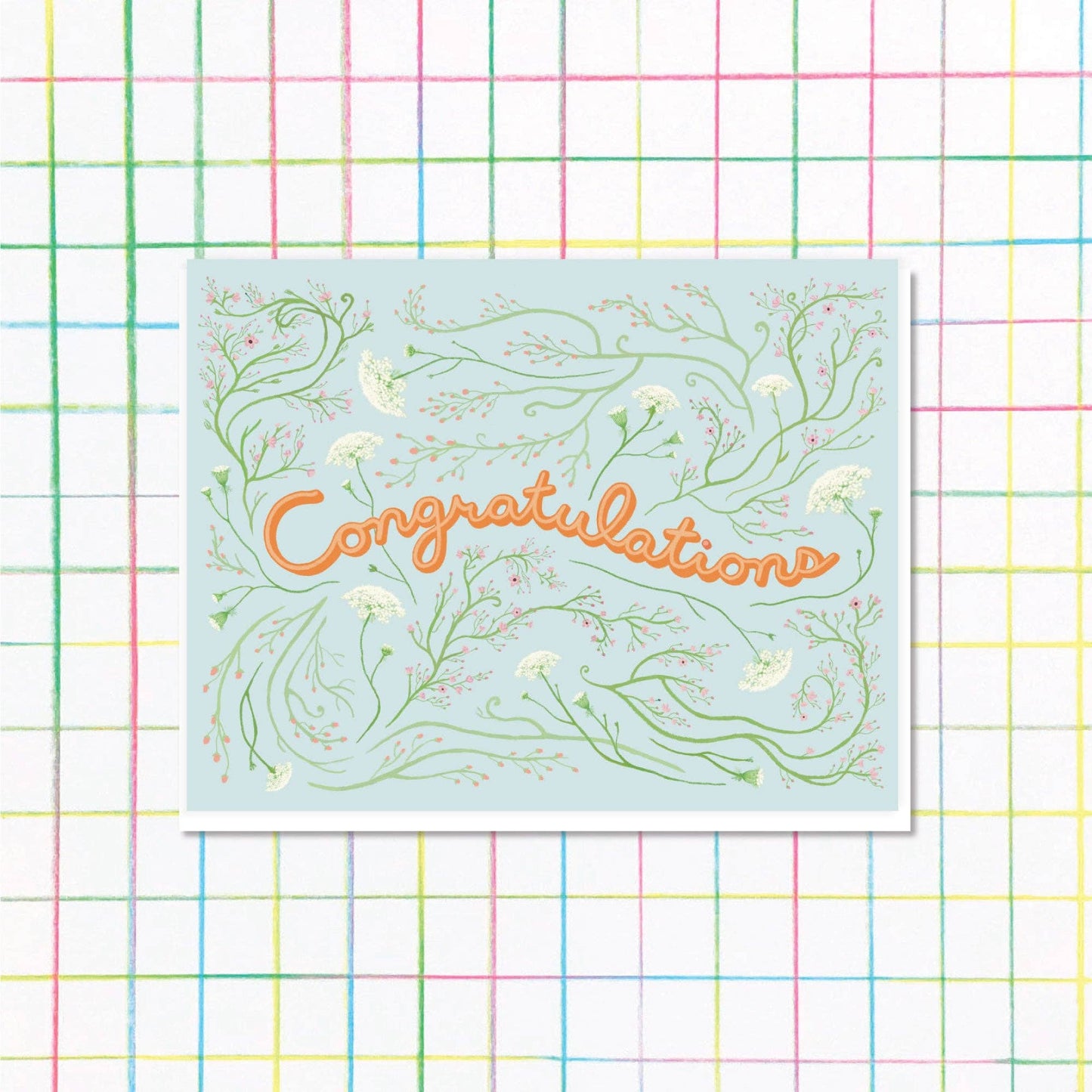 Congratulations Lace Card