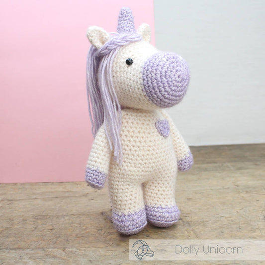 Diy Crochet Kit - Dolly Unicorn