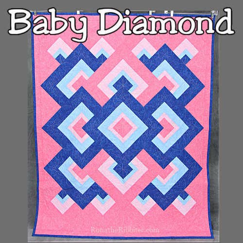Baby Diamond Quilt Pattern