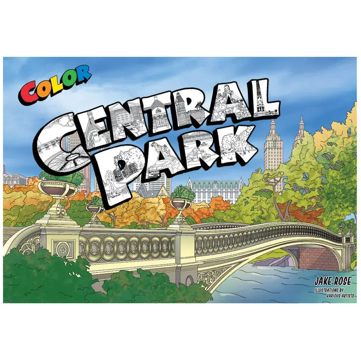 Color Central Park coloring book