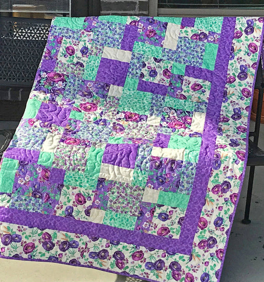 Charming Four Patch Quilt Pattern for Charm Squares