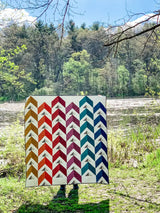 Chevron Points Quilt Pattern - PRINTED