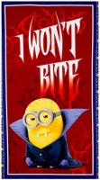 I won't Bite Minion Panel by the Yard