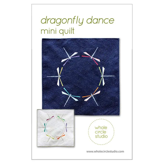 Dragonfly Dance mini quilt Pattern