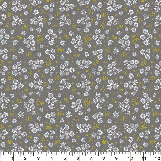 Emma & Mila Collection - Fabric by the Yards  Wildflowers - Daisy