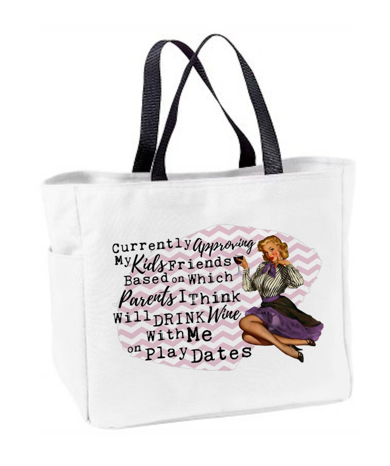 Mom Tote - Tote Bag - Sarcastic - Gift - Stocking Stuffer --