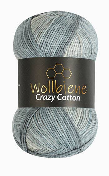 Wollbiene Crazy Cotton Ganzjahreswolle 100g Strickwolle