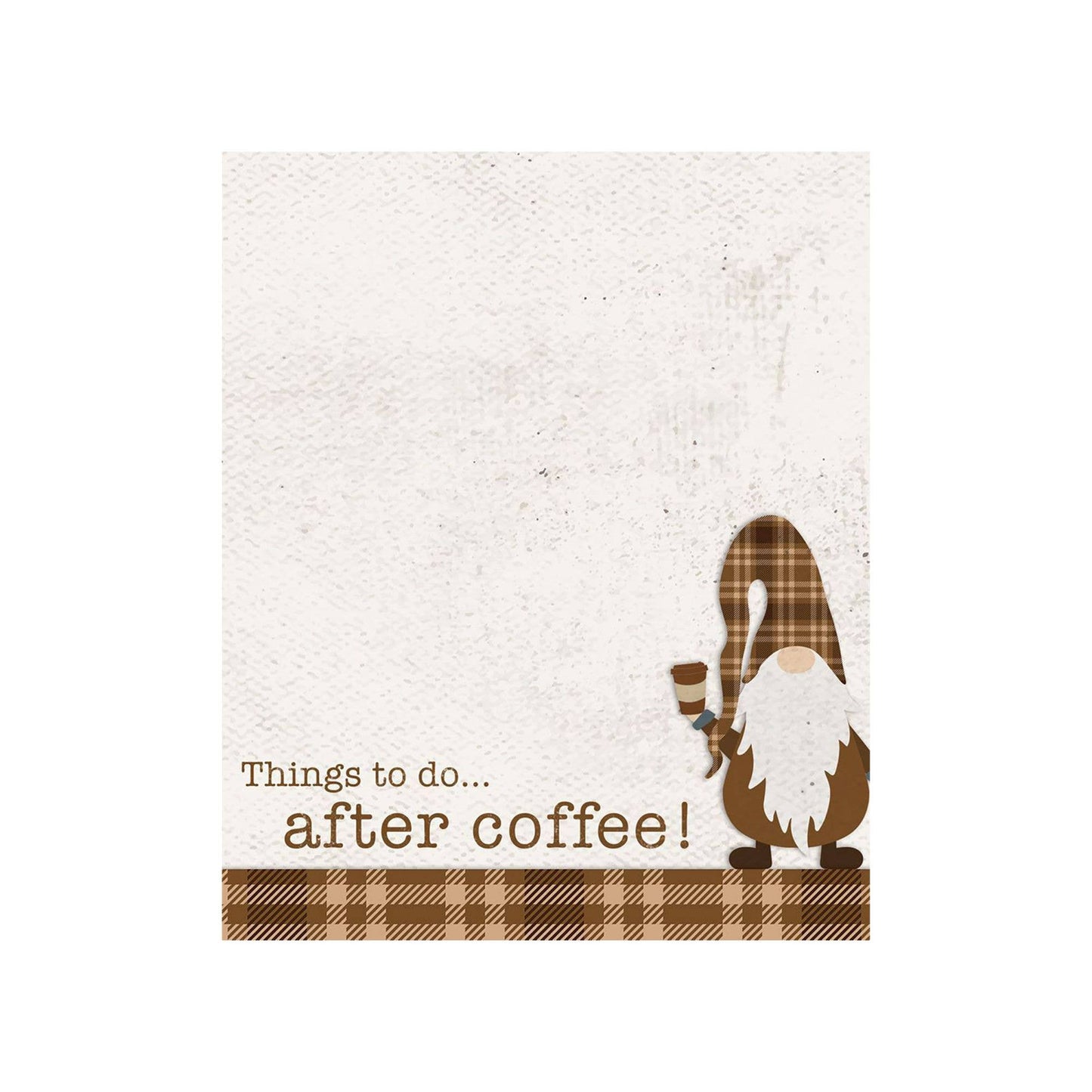 Things To Do...After Coffee! Mini Notepad