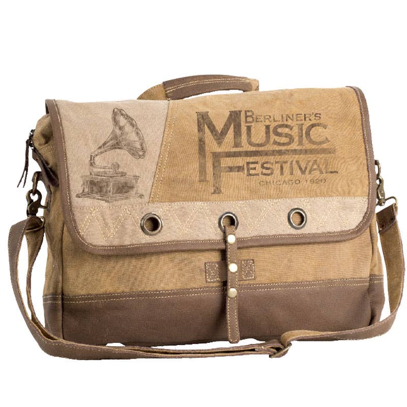 Music Festival Messenger Bag