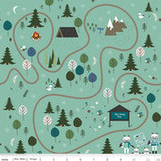 Forest Friends Main Frost Fabric by the Yard